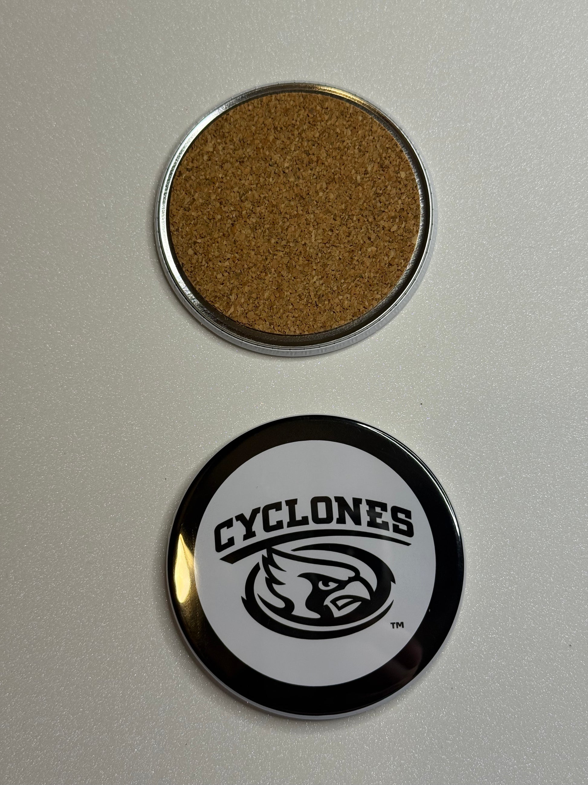 Iowa State University Coaster - BW MASCOT