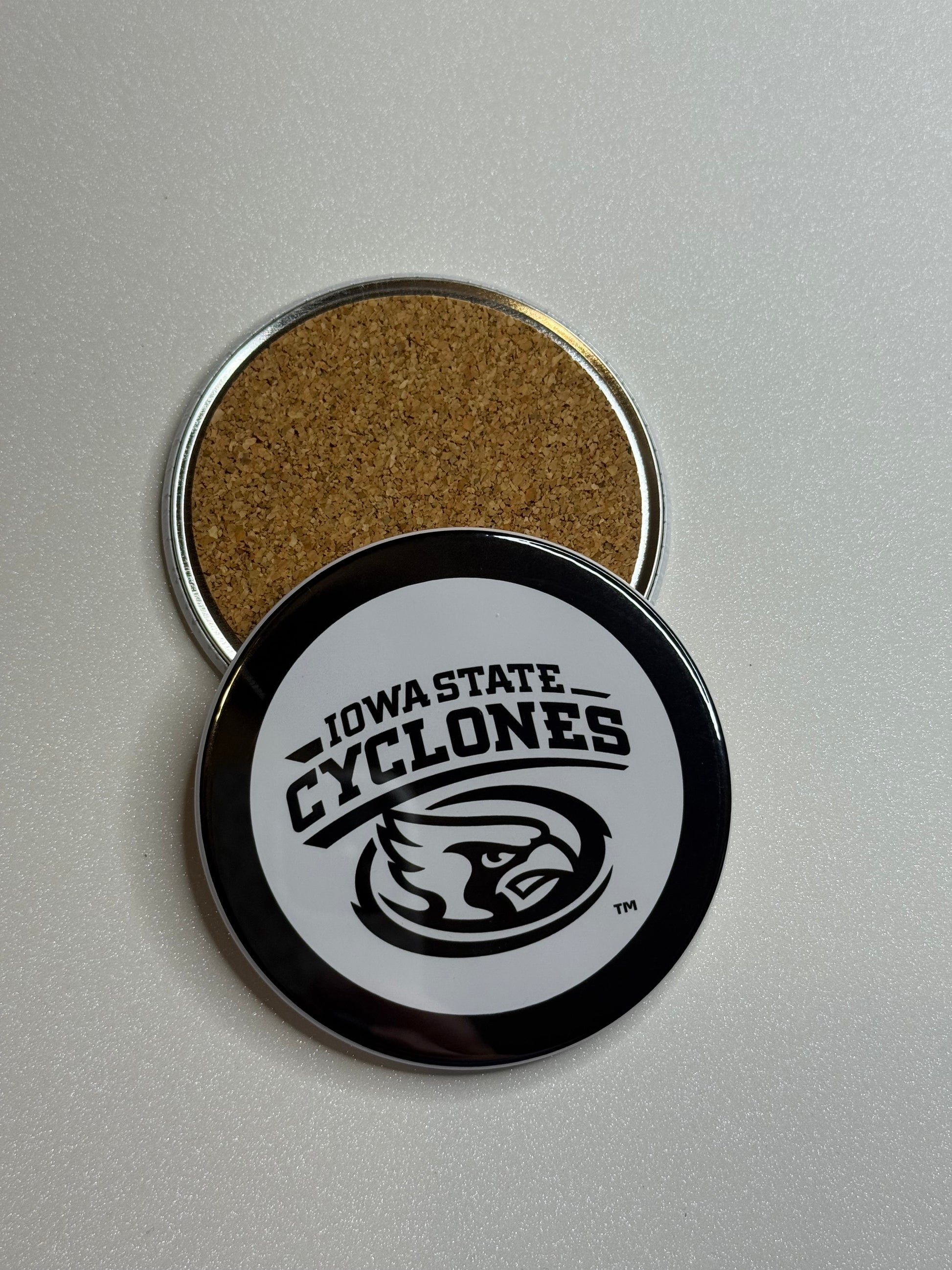Iowa State University Coaster - BW MASCOT II