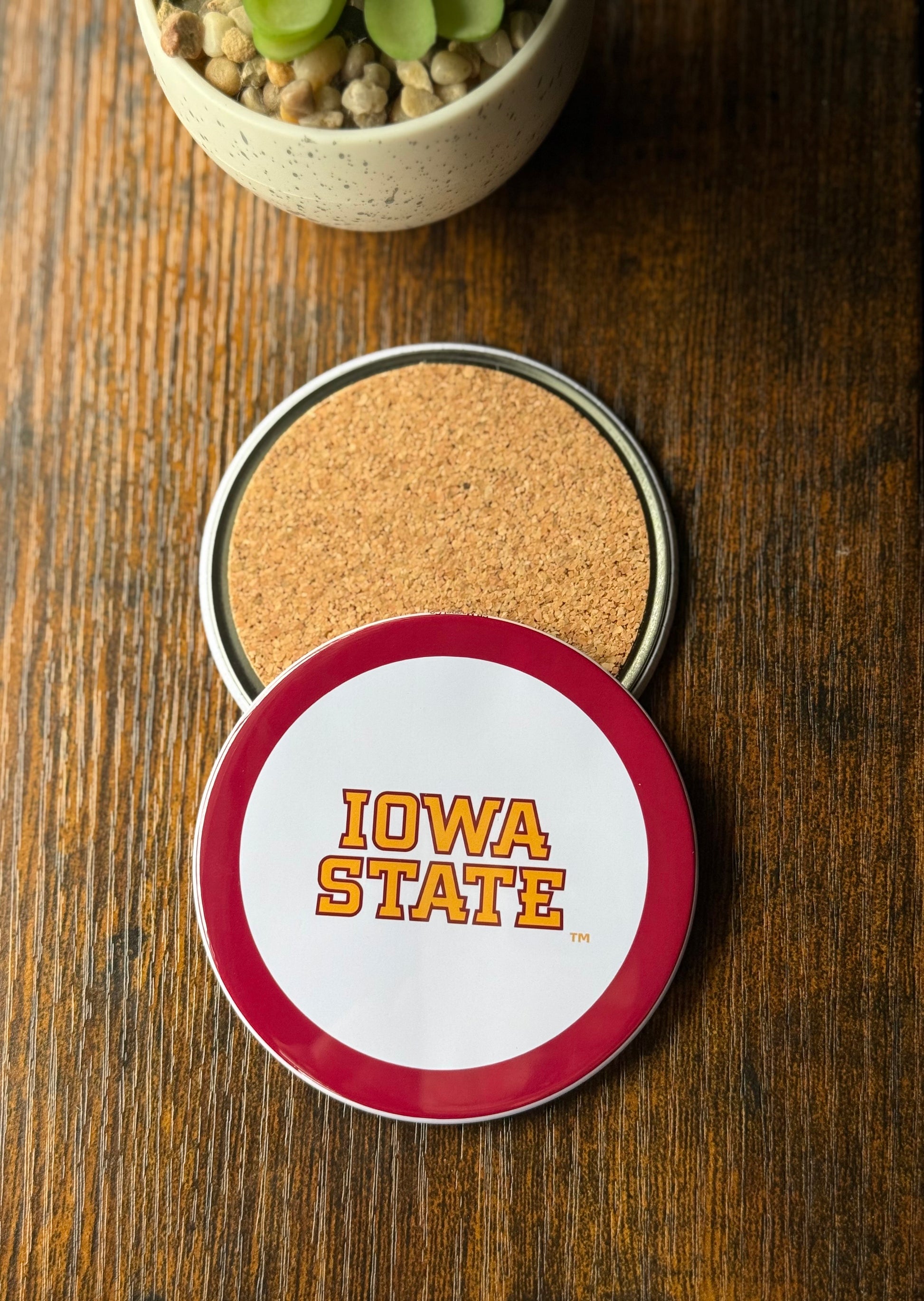 Iowa State University Coaster - OG TEXT LOGO