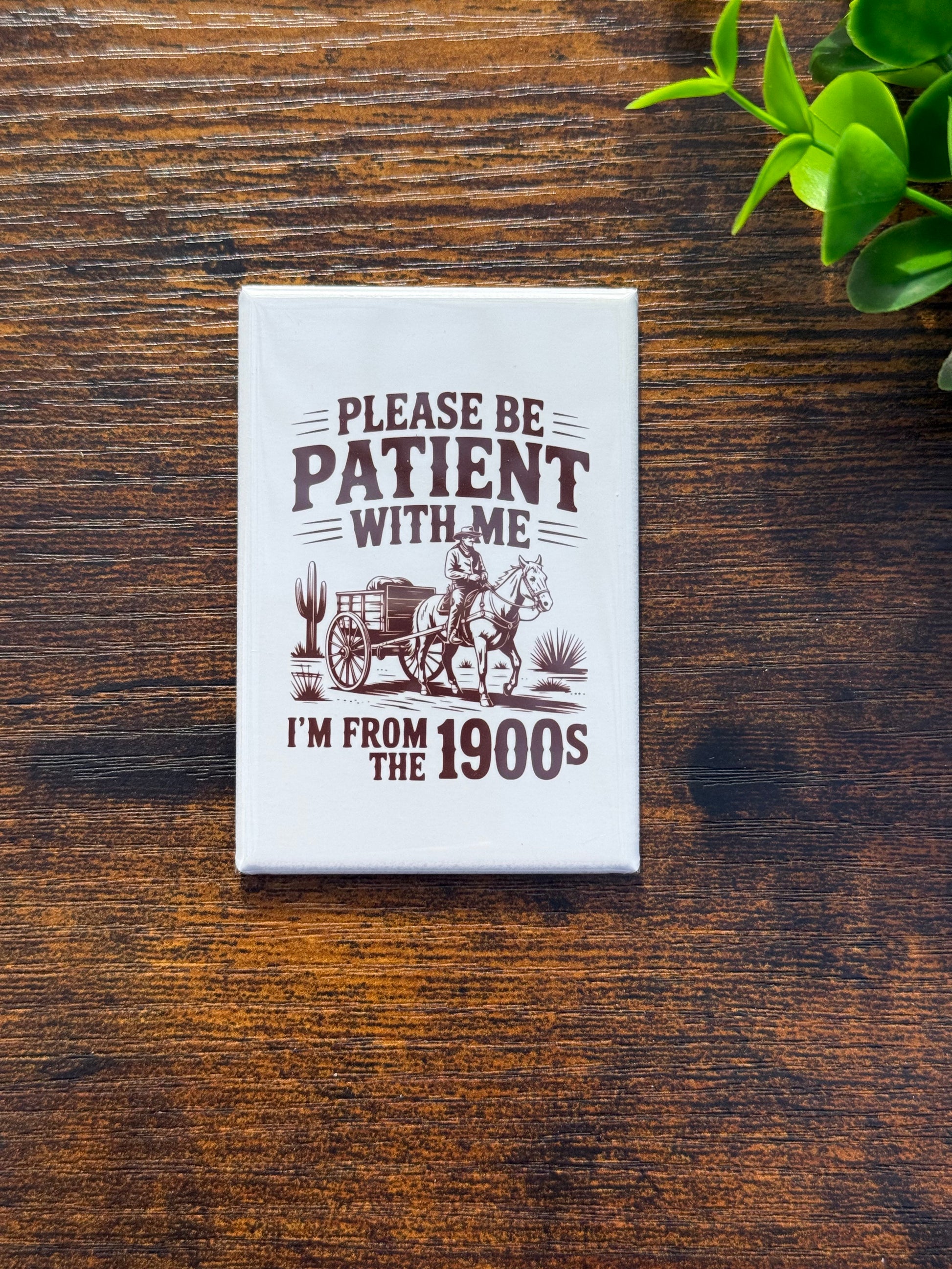 I'm From The 1900s Magnet