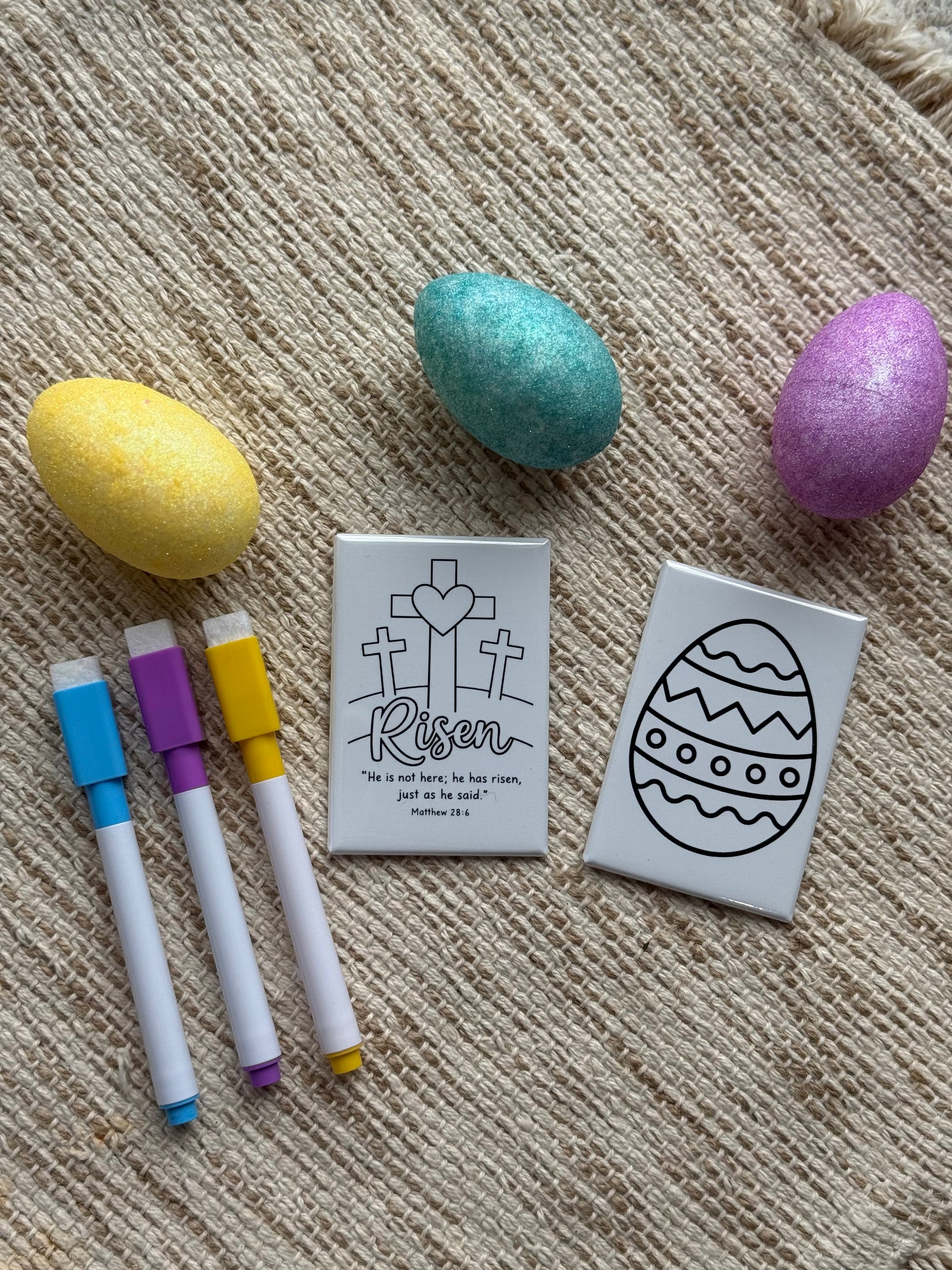 Dry-Erase Magnets-Easter 2 pk