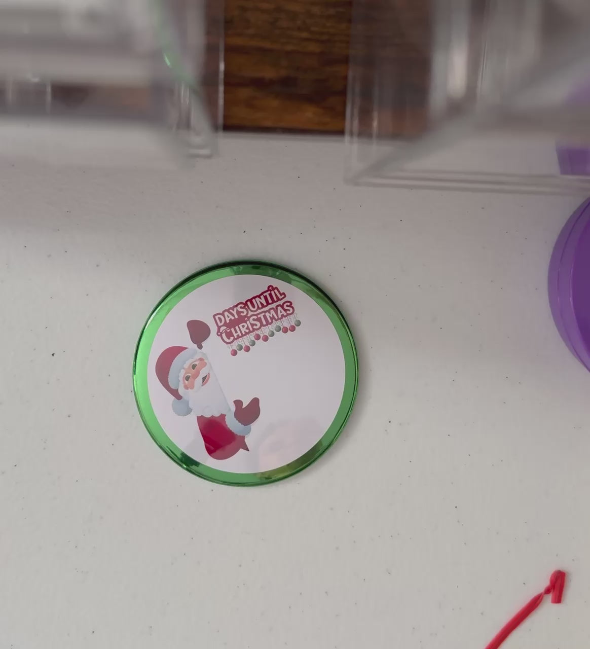 Countdown to Christmas Magnet